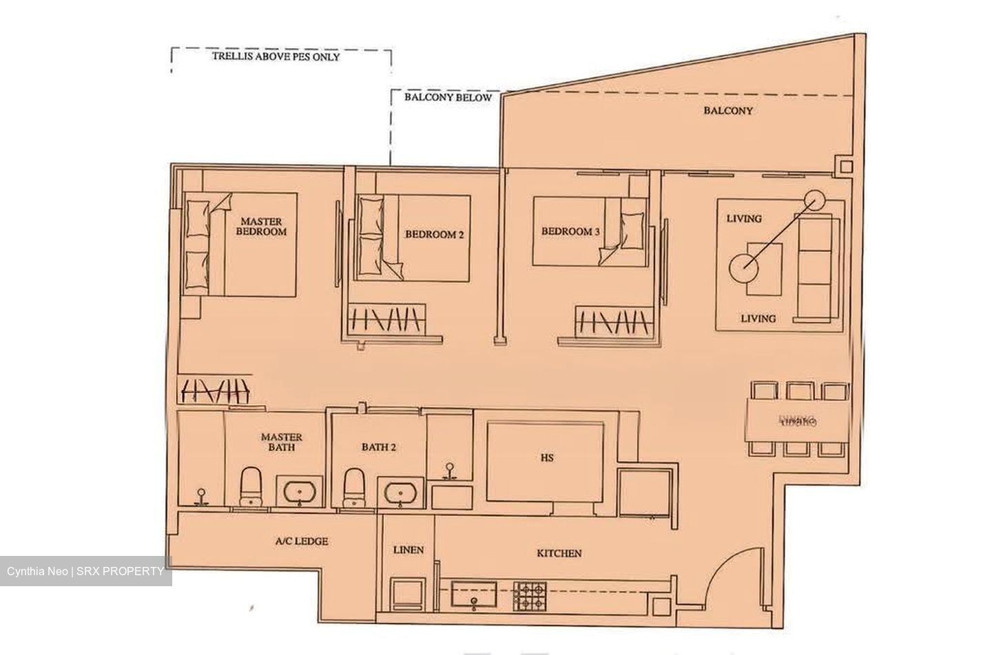 1 Canberra (D27), Condominium #630175231